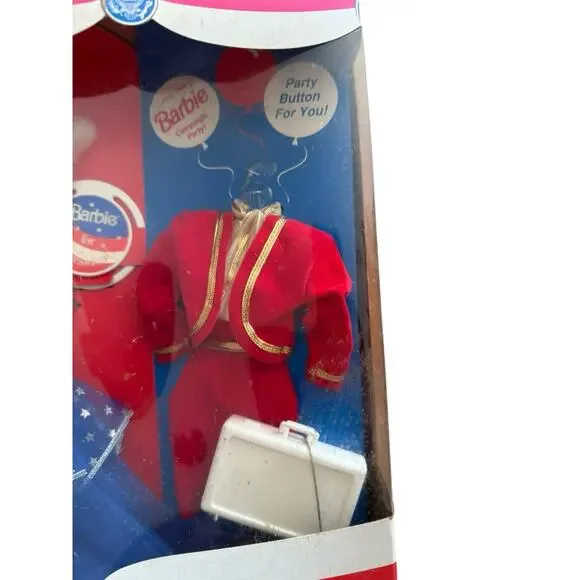 Vintage 1991 Barbie For President Doll Toys R Us Limited Edition *Damaged box* - Picture 9 of 9